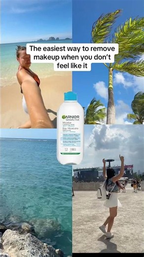 THE BEST WAY TO REMOVE YOUR MAKEUP #micellarwater #garnier #makeup