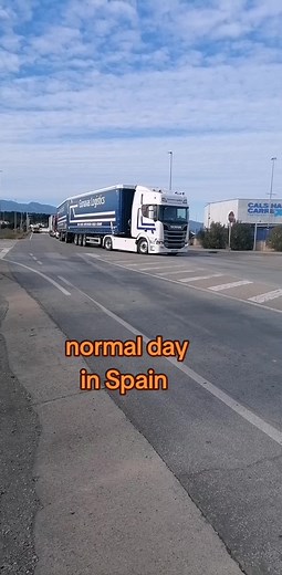 A Day in the Life of a Truck Driver in Spain