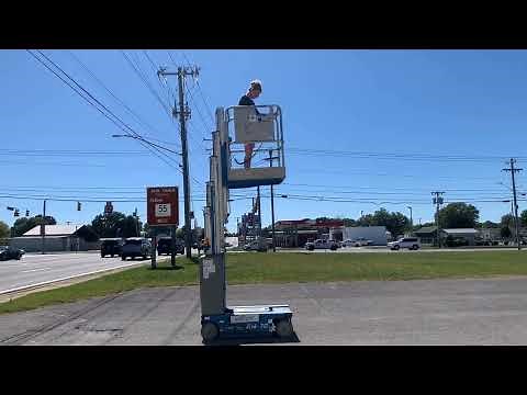 Genie GR-20 Runabout Vertical Mast Man Lift, CCR Industrial, CCR15609