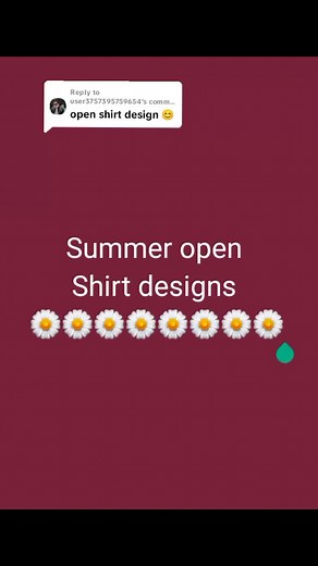 Summer Open Shirt Designs: Unfreeze Your Account with Trending Outfit Template 2021