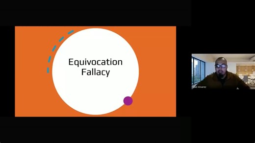 Recorded Lecture on Equivocation Fallacy