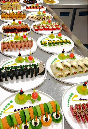 Behind the Scenes of Stylish Buffet Preparation