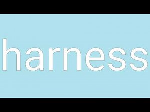 Harness Definition & Meaning