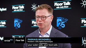 858K views · 1.6K reactions | "We're the people behind the scenes, keeping the world safe." —Padraig McDonnell, Agilent president and CEO See more: https://tv.nyse.com/floor-talk-with-judy-shaw/season:3/videos/agilent-ceo-on-its-new-strategy-and-high-growth-opportunities #KeepingTheWorldSafe #CustomerFirst #IgniteTransformation  | Agilent Technologies | Facebook