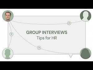 (Template/Example) How to conduct effective group Interviews