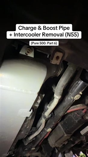 N55 Intercooler and Charge Pipe Removal Guide