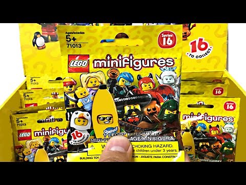 LEGO Minifigures Series 16 - 16 pack opening!
