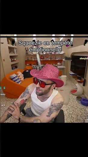 Squeezie in an emotional storm