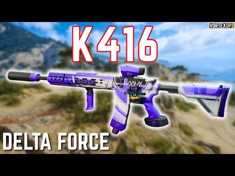 Best K416 Loadout in Delta Force Season 6 | No Recoil Build + Gameplay(100 Kills)