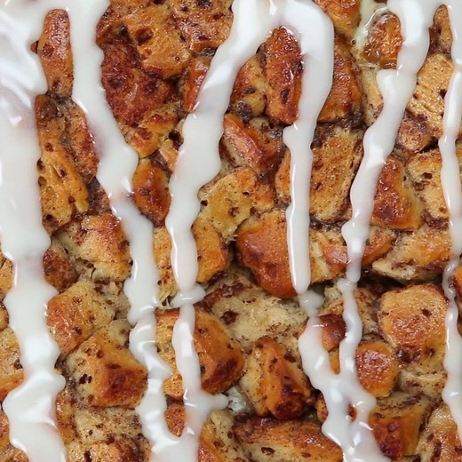 Cinnamon Roll French Toast Bake | Tasty