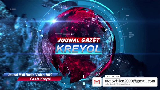 JOUNAL GAZÈT KREYOL, jounal midi Radio Vision 2000 pou jounen 22 Desanm 2025 | Radio Vision 2000