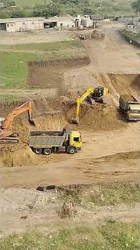 Double JCBs, Multiple Dumpers – Big Earthmoving Show!