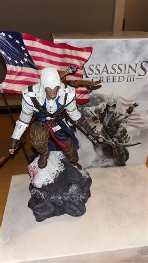 The_hand_of_khonshu | Assassins Creed III Ratonhnhaké:ton(Connor Kenway) Figurine. Definitely one of my favorite figs in my collection and also my favorite... | Instagram