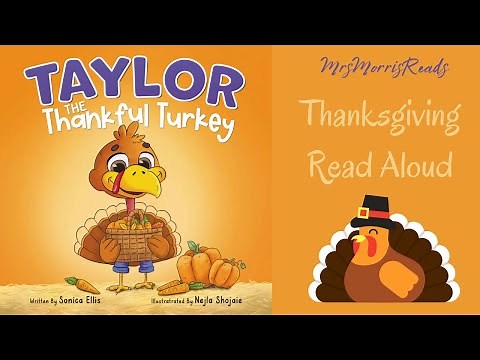 TAYLOR THE THANKFUL TURKEY Thanksgiving Read Aloud
