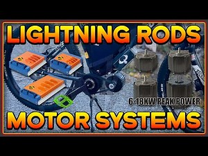 Lightning Rods Controller Kits tuned by High Voltage for High Power Ebikes and Electric Vehicles