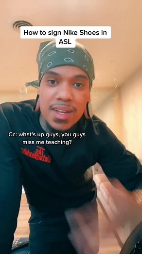 How to Sign Nike Shoes in ASL