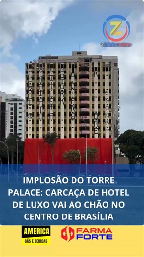 JORNAL ZULEIKA NEWS | ➡️ Após décadas de glória – seguidas de décadas de abandono e disputas judiciais –, uma implosão programada na manhã deste domingo (25) deu... | Instagram