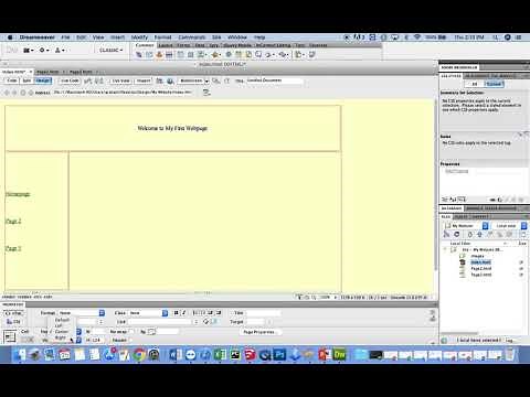 Changing Text Position in Dreamweaver