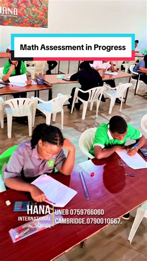 Math Assessment Underway at Hana International School
