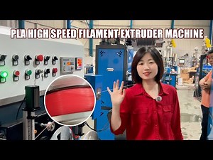 PLA high speed filament extruder machine #filamentextruder #gsmach #3dfilament #plafilament #pla