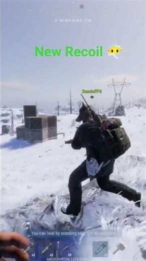 Rust Console New recoil training #rustgame #playrust #rustupdate #rustconsole #follow #shorts #xbox