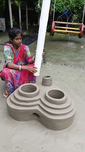 Beautiful Heart sizing wood stove | village style mitti ka chulha | chulha banane ka trika | #chulha #stove #wood_stove #villagelifewithbanita Title: Kirwani Teen Taal Gat Artist: Jim Santi Owen Link: https://web.facebook.com/sound/collection/?sound_collection_tab=sound_tracks&asset_id=7520827387984247&reference=artist_attr | Village life with Banita