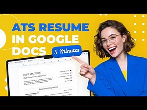 How to create ATS Resume in Google Docs