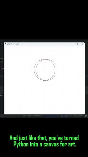 Turn Your Code into Art with Turtle in 60 Seconds with Python