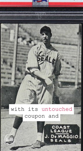 A Zeenut Joe DiMaggio with the coupon intact. A period pencil autograph on the reverse. A 20-year-old future legend on the cusp of New York, greatness, and American iconography. This is the Zeenut that wasn’t supposed to survive — a relic from DiMaggio’s .398 MVP season with the San Francisco Seals, signed at the ballpark before the nation knew his name. This story is shared in partnership with Love of the Game Auctions, who are offering this remarkable piece in their Fall 2025 Premiere Auction.