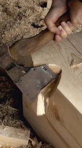 1.7M views · 9.4K reactions | Broad axe 望 #wood #axe #chopping | Fjeld & Fragått | Facebook