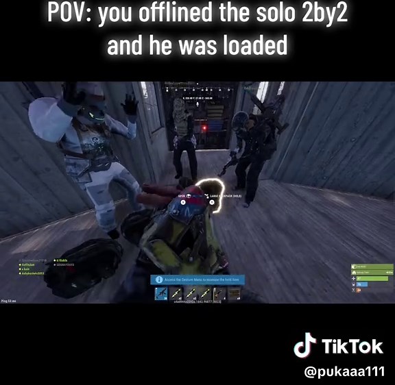 Rust Console: Epic Solo Raid - Loaded Solo 2x2 Offline Victory!