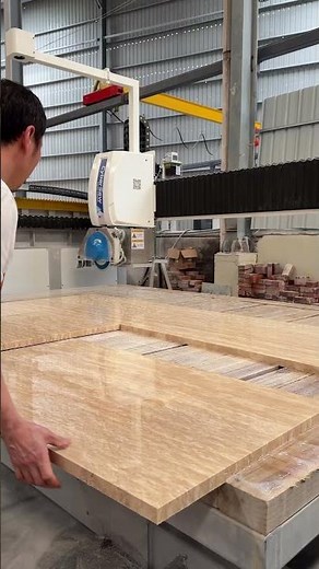 La Maison Stone | Travertine Marble: From Raw Slab to Perfect Layout. #travertine