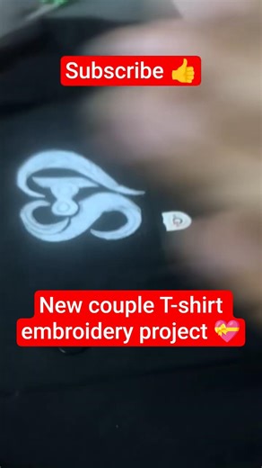 New Handmade Embroidery Orders Just Arrived 😍 Wait Till You See the T-Shirt! sanskrati #viralvideo