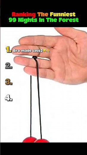 Top 4 FUNNIEST 99 Nights In The Forest Moments!..📢🔥 (The last one got me🤣)