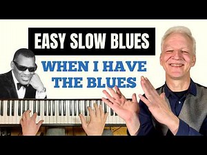 This Easy Blues Actually Sounds Bluesy 🎹 Slow Blues in C