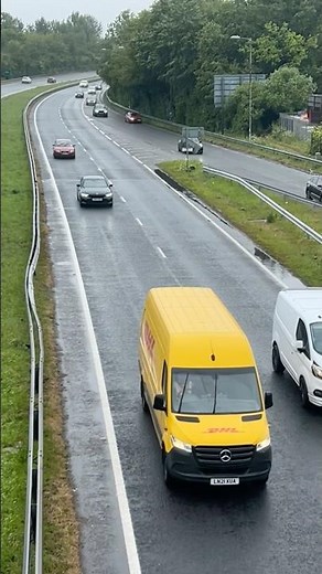 Beautiful DHL Van! 🟡🔴 #DHLexpress #UKroads uk