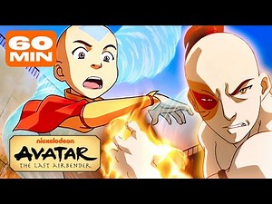 Every Bending Battle From Season 1! w/ Aang, Zuko & Katara | 1 Hour | Avatar: The Last Airbender