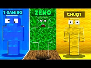 MINI GAME : TRÒ CHƠI TRỐN TÌM ** T GAMING VÀ NOOB TEAM CHƠI TRỐN TÌM SIÊU DỄ TRONG MINECRAFT ??