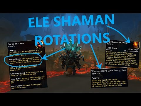ELEMENTAL SHAMAN ROTATIONS & GAMEPLAY! | +24 Throne!