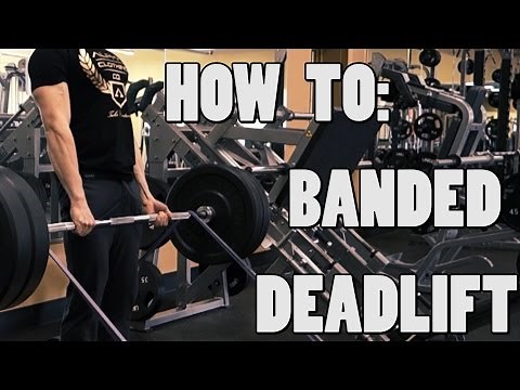 How to Set Up Banded Deadlifts at a Commercial Gym