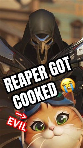 OVERWATCH JETPACK CAT IS EVIL 😭 #gamingshorts #gaming #overwatch #overwatch2 #ow2 #games #blizzard