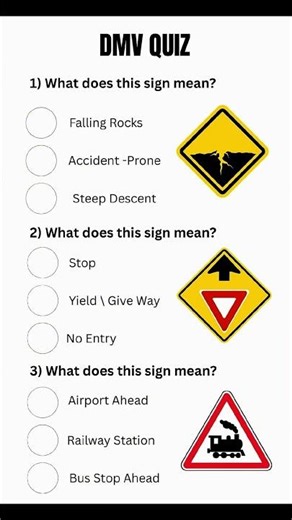 DMV Quiz Can you get 6|6?