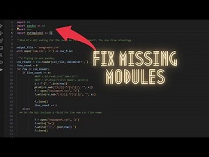 How to correctly fix missing Python Modules! #python #pythonprogramming #coding