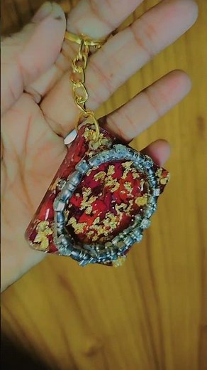 resin presurvation with rose & bracelet nd 2 in 1 keychain