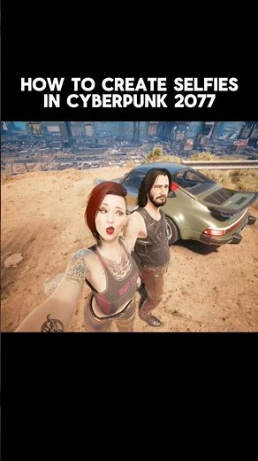 SELFIE TUTORIAL CYBERPUNK 2077 #cyberpunk2077 #cyberpunk #photography
