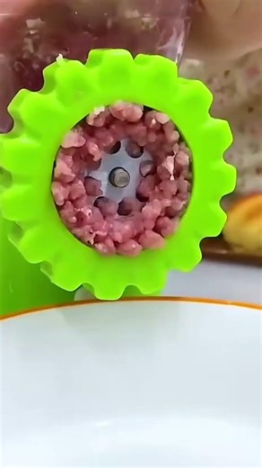 This is a special tool for grinding meat easily and quickly. #beautifultools