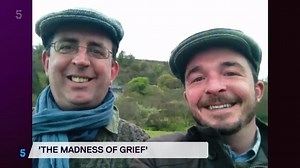 6.7K views · 127 reactions | "He was wonderful... a working-class boy, who became a nurse. We had 12 very happy years together" The broadcaster, musician and vicar Reverend Richard Coles lost his husband David, suddenly, to alcoholism in December 2019. He has written about it in a new book called The Madness of Grief and hopes it will help many others to cope with death and loss. | Channel 5 News | Facebook
