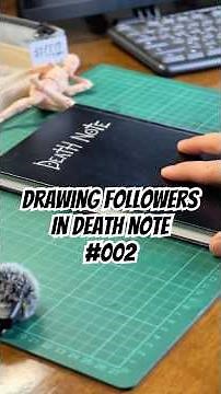 Drawing followers in death note #002 #art #drawing #رسم #animestyle #anime #naruto #deathnote