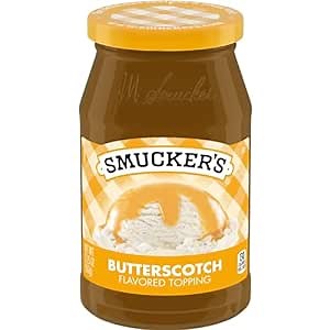 Smucker's Butterscotch Flavored Topping, 12.25 Ounces (Pack of 6)