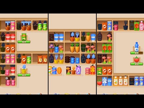 Goods Sorting Game Levels 126, 127, 128, 129, 130 Walkthrough